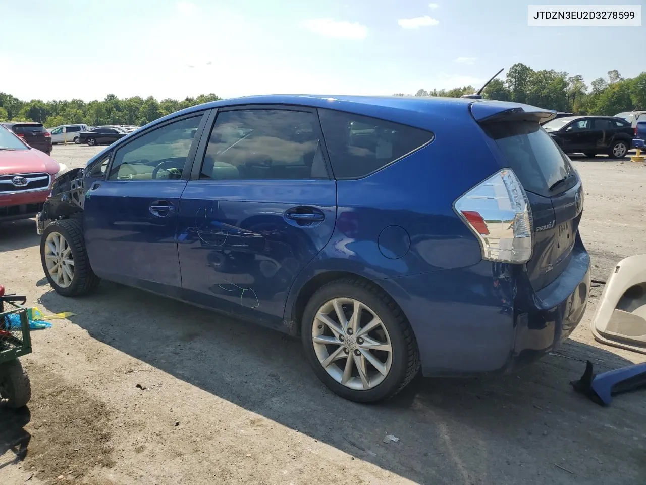 2013 Toyota Prius V VIN: JTDZN3EU2D3278599 Lot: 69399414