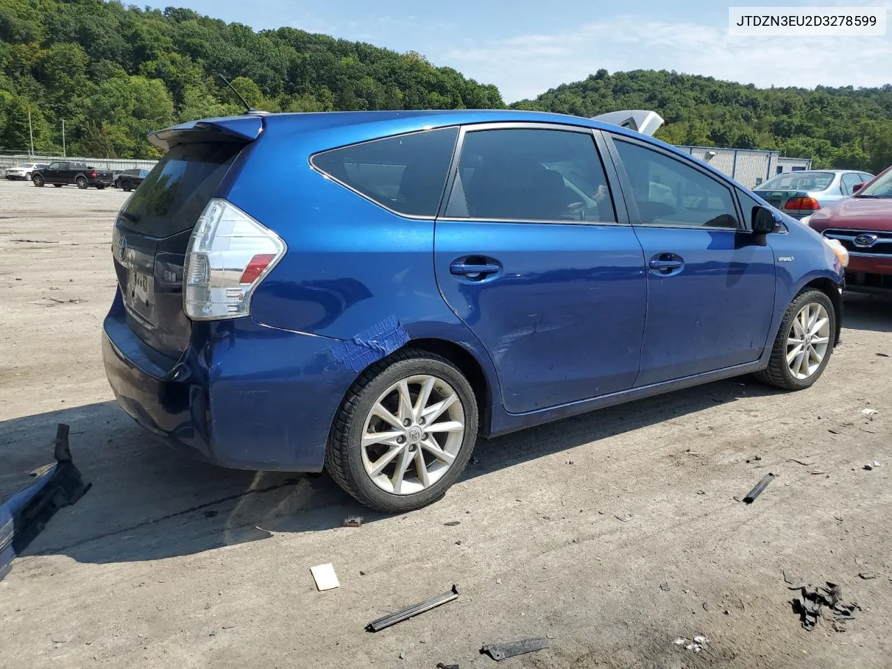 2013 Toyota Prius V VIN: JTDZN3EU2D3278599 Lot: 69399414