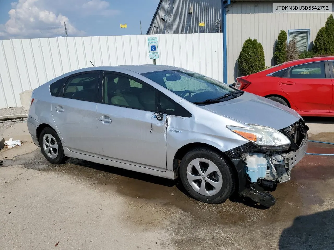 2013 Toyota Prius VIN: JTDKN3DU3D5542792 Lot: 69482574