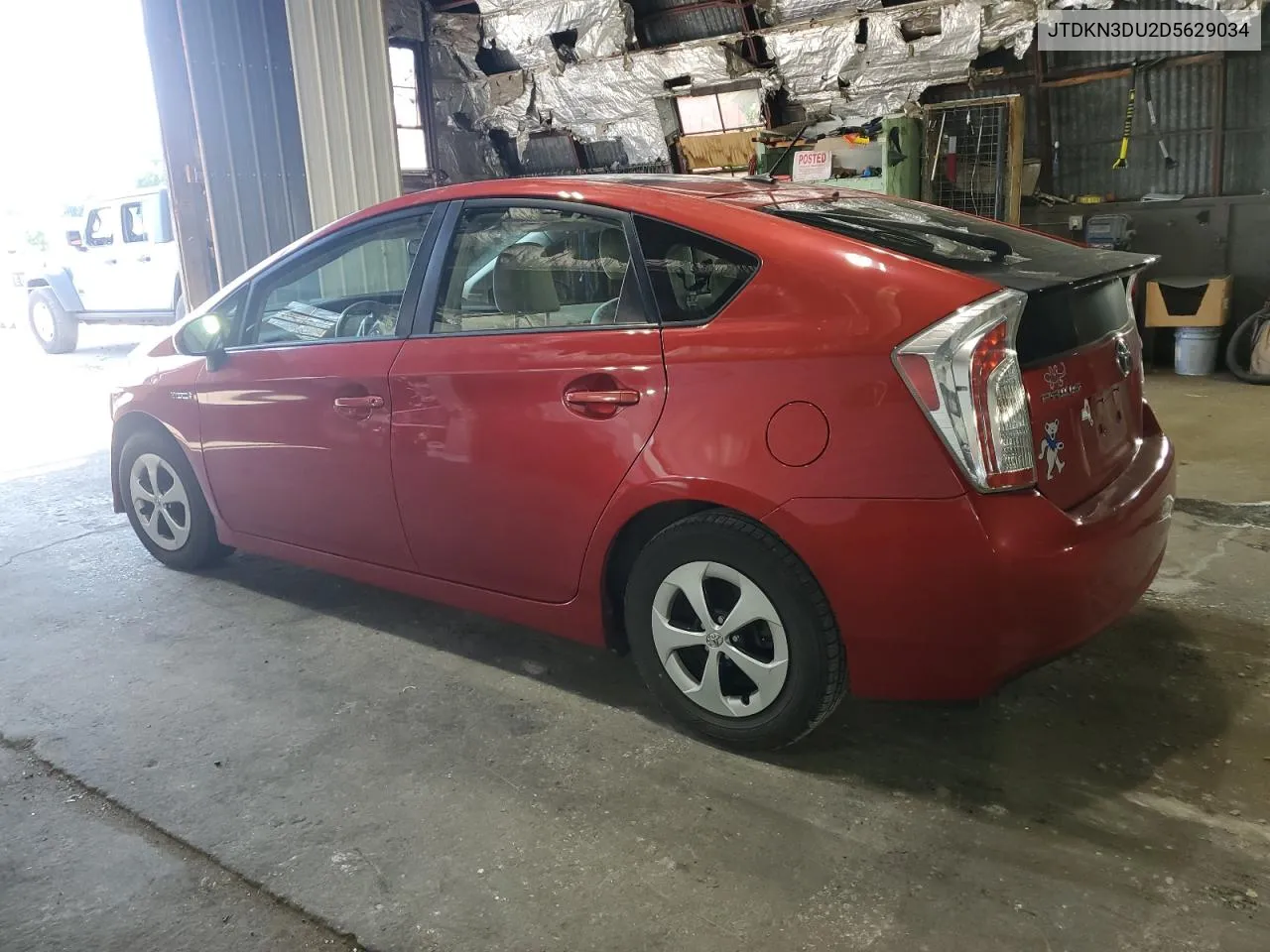 JTDKN3DU2D5629034 2013 Toyota Prius