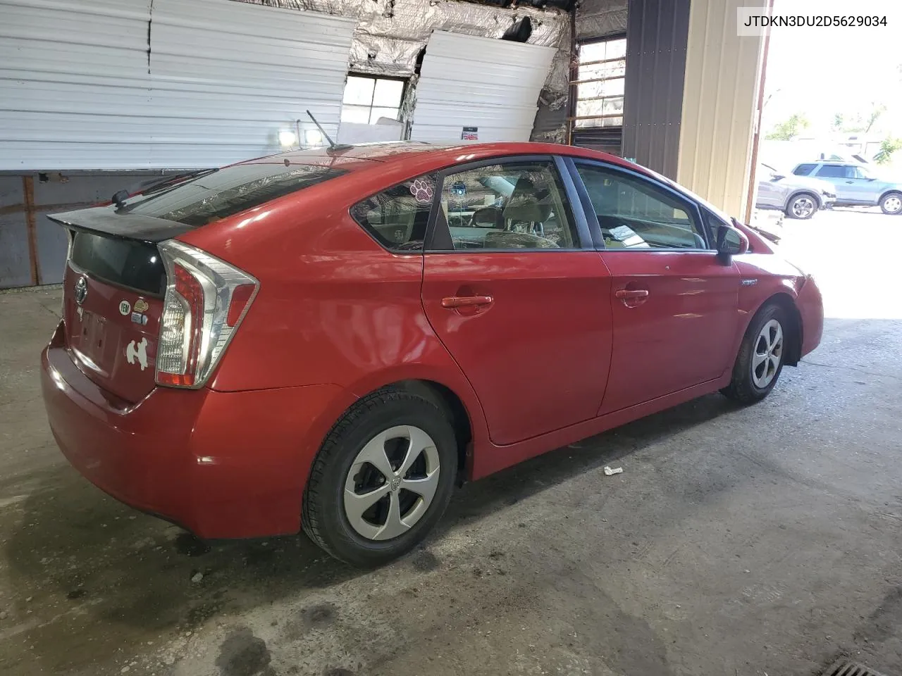 JTDKN3DU2D5629034 2013 Toyota Prius