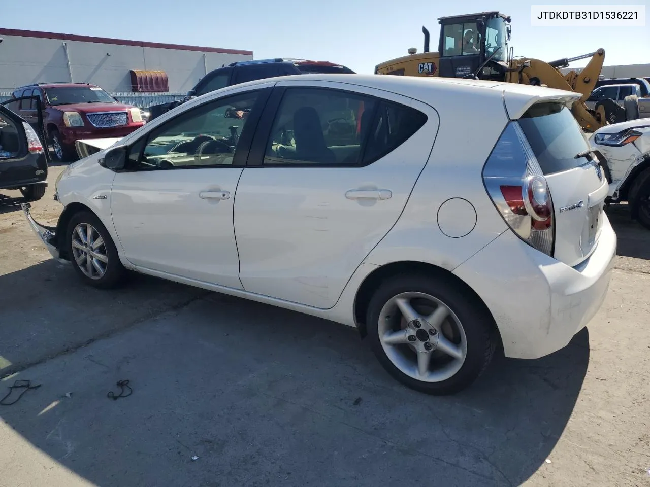 2013 Toyota Prius C VIN: JTDKDTB31D1536221 Lot: 69502804