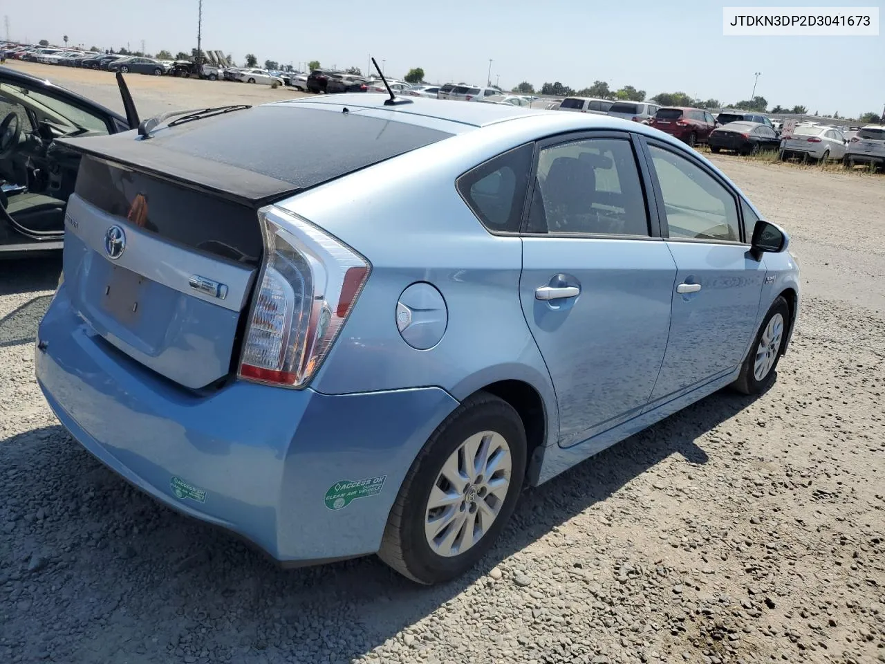 JTDKN3DP2D3041673 2013 Toyota Prius Plug-In