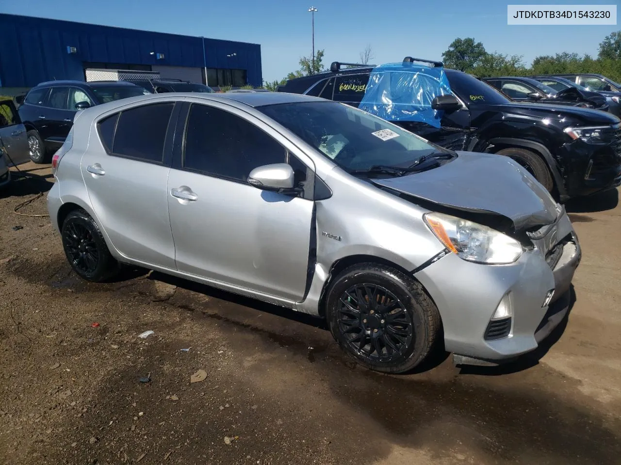 JTDKDTB34D1543230 2013 Toyota Prius C