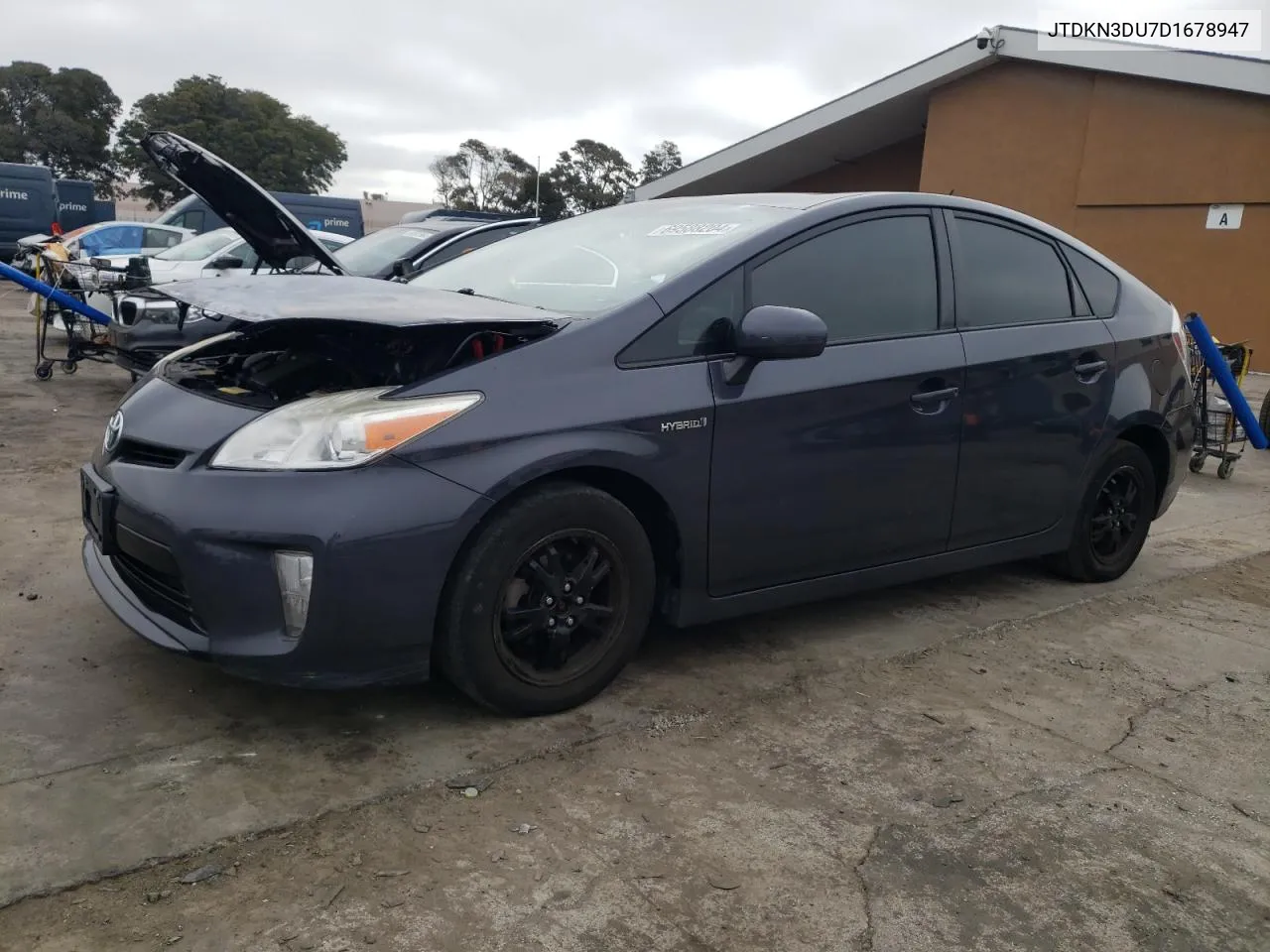 2013 Toyota Prius VIN: JTDKN3DU7D1678947 Lot: 69588204