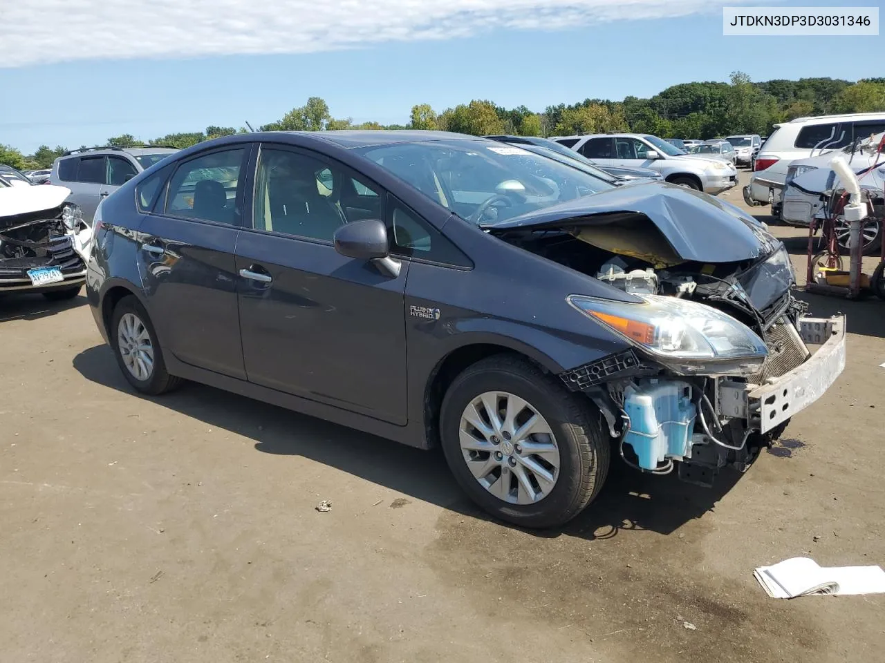 JTDKN3DP3D3031346 2013 Toyota Prius Plug-In