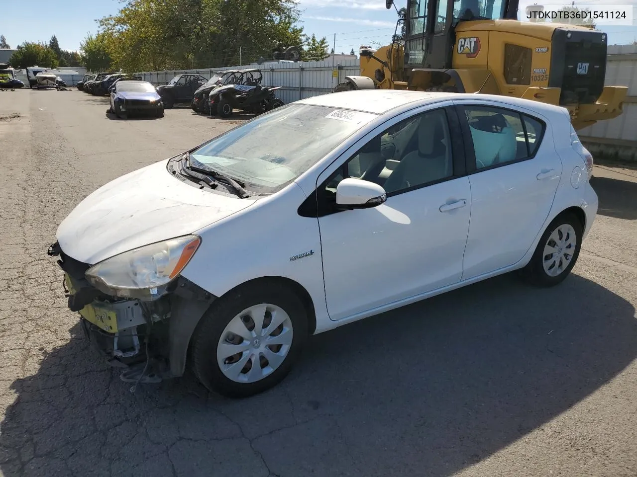 2013 Toyota Prius C VIN: JTDKDTB36D1541124 Lot: 69634864