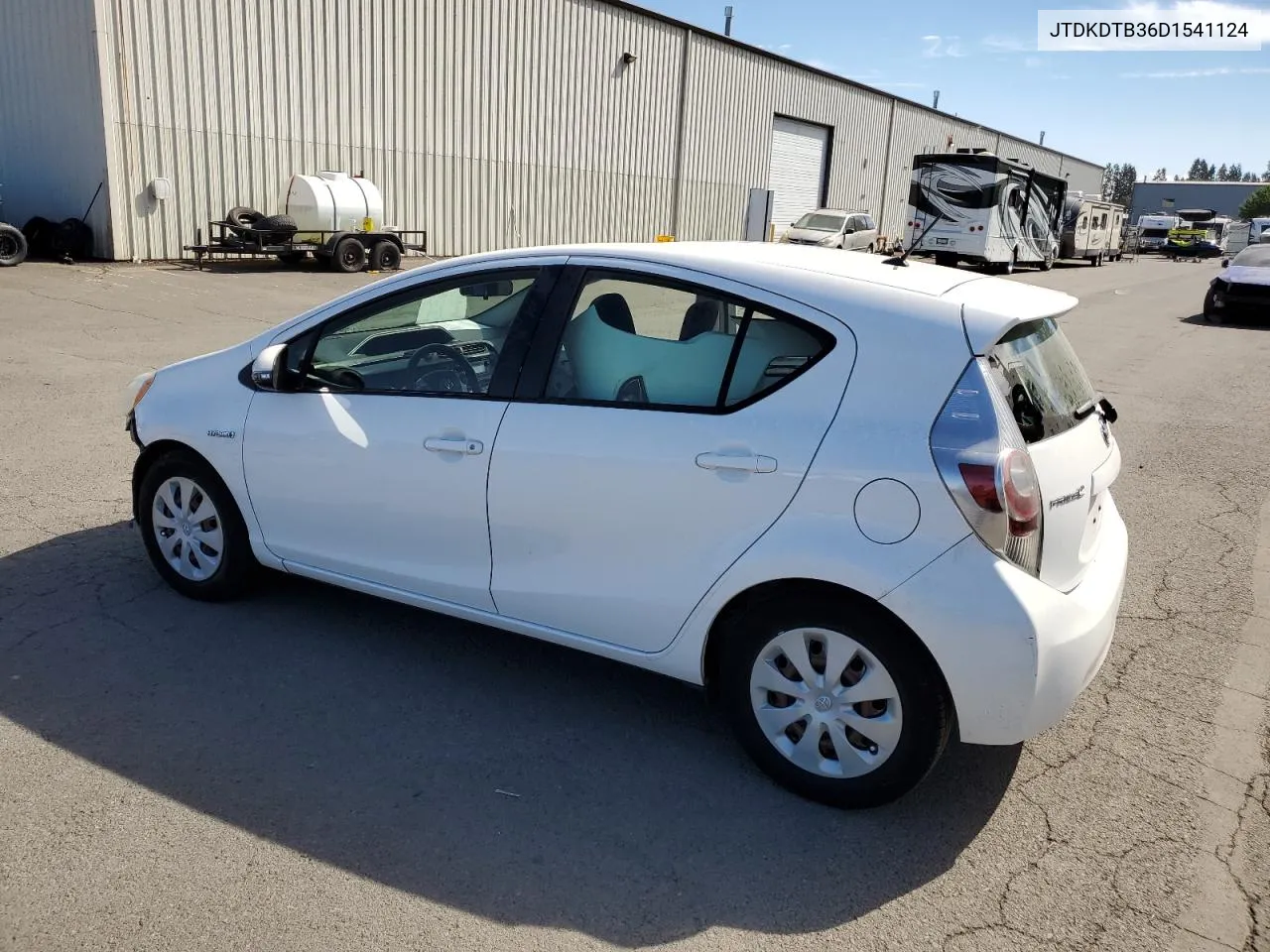 2013 Toyota Prius C VIN: JTDKDTB36D1541124 Lot: 69634864