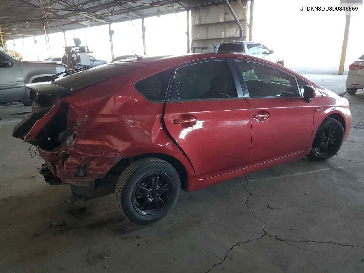 JTDKN3DU3D0346669 2013 Toyota Prius