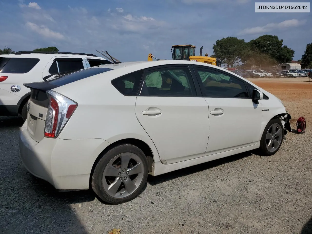 2013 Toyota Prius VIN: JTDKN3DU4D1662642 Lot: 69776964