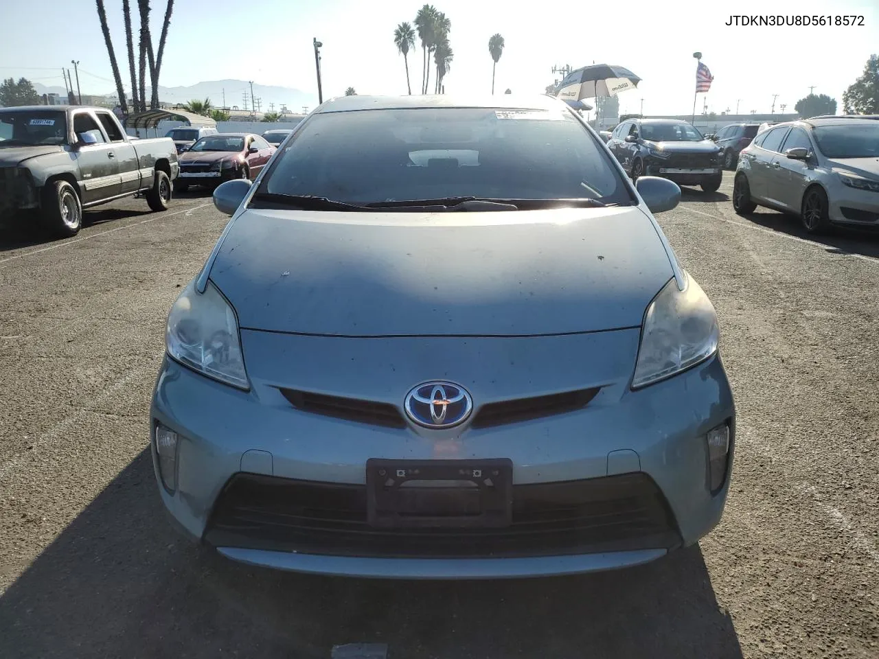 2013 Toyota Prius VIN: JTDKN3DU8D5618572 Lot: 69805294