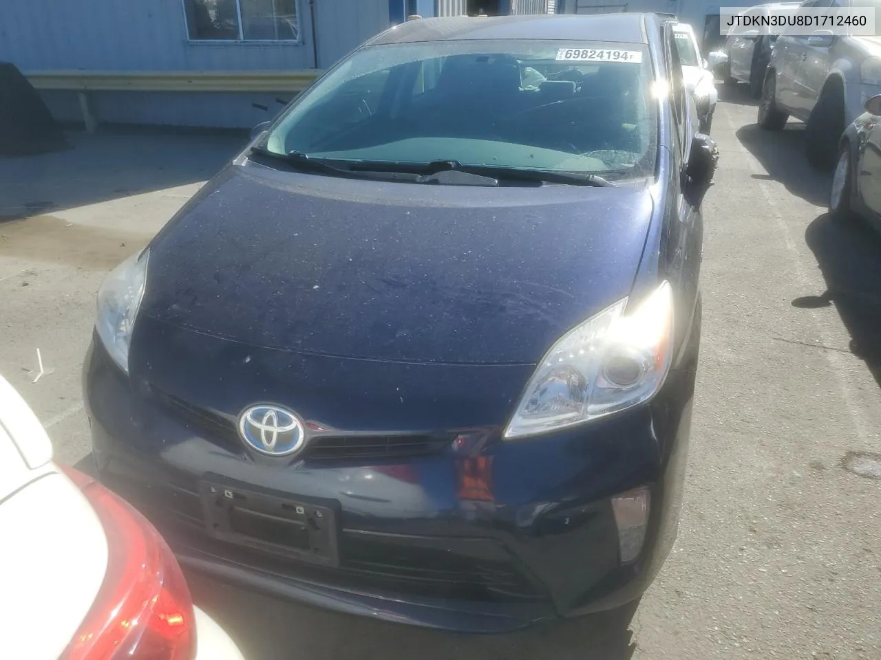 2013 Toyota Prius VIN: JTDKN3DU8D1712460 Lot: 69824194