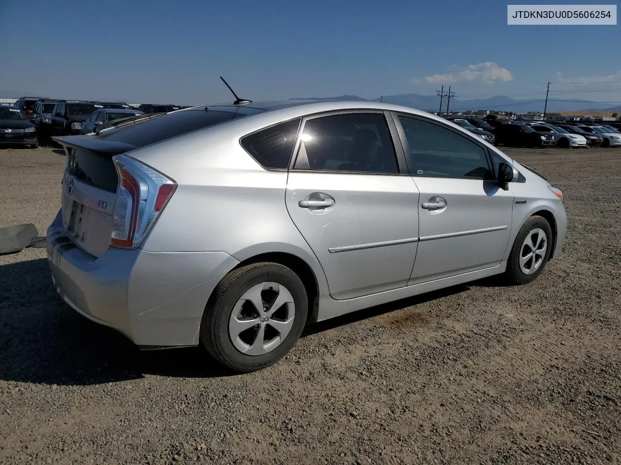 2013 Toyota Prius VIN: JTDKN3DU0D5606254 Lot: 69834424