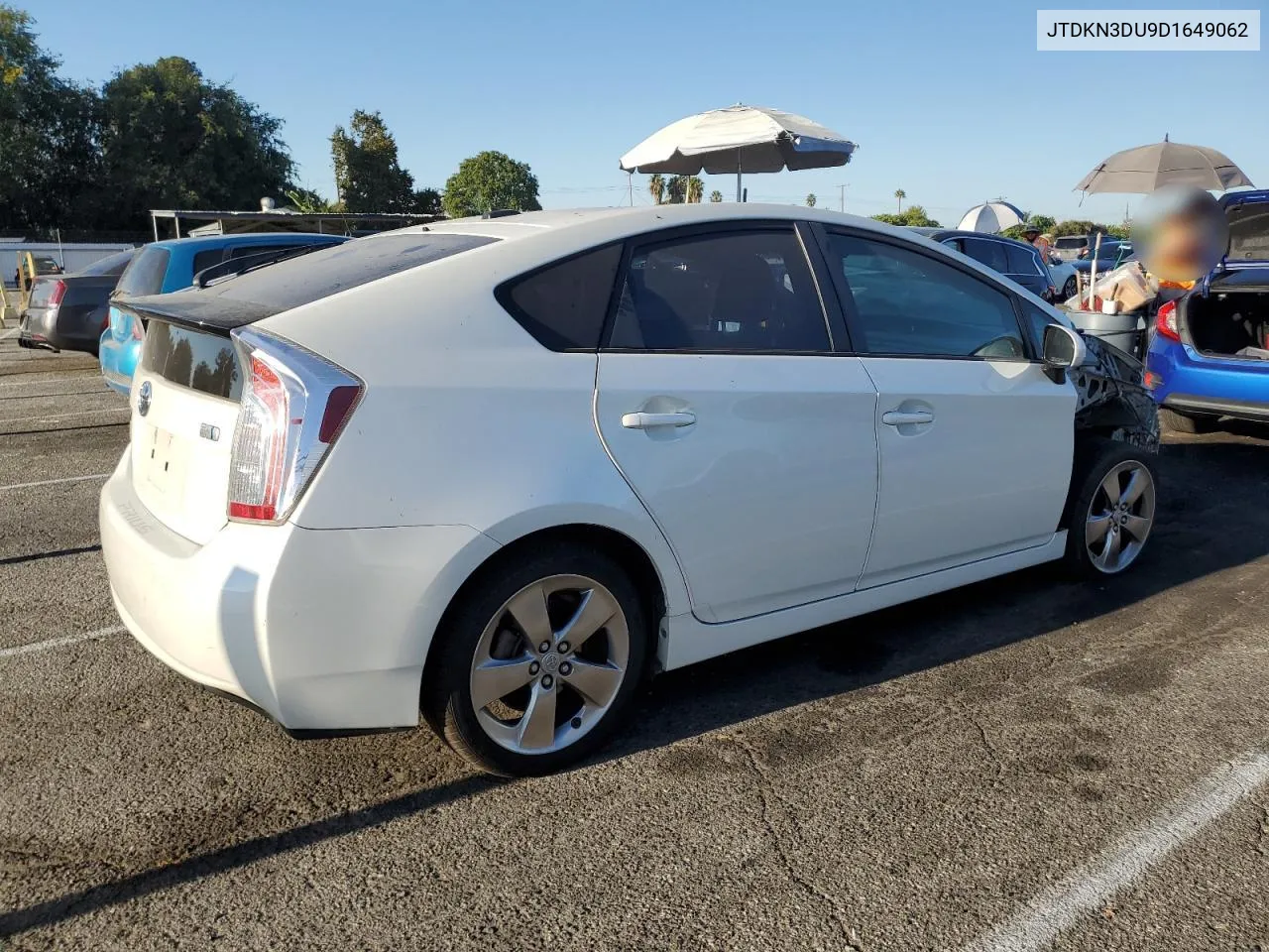 JTDKN3DU9D1649062 2013 Toyota Prius