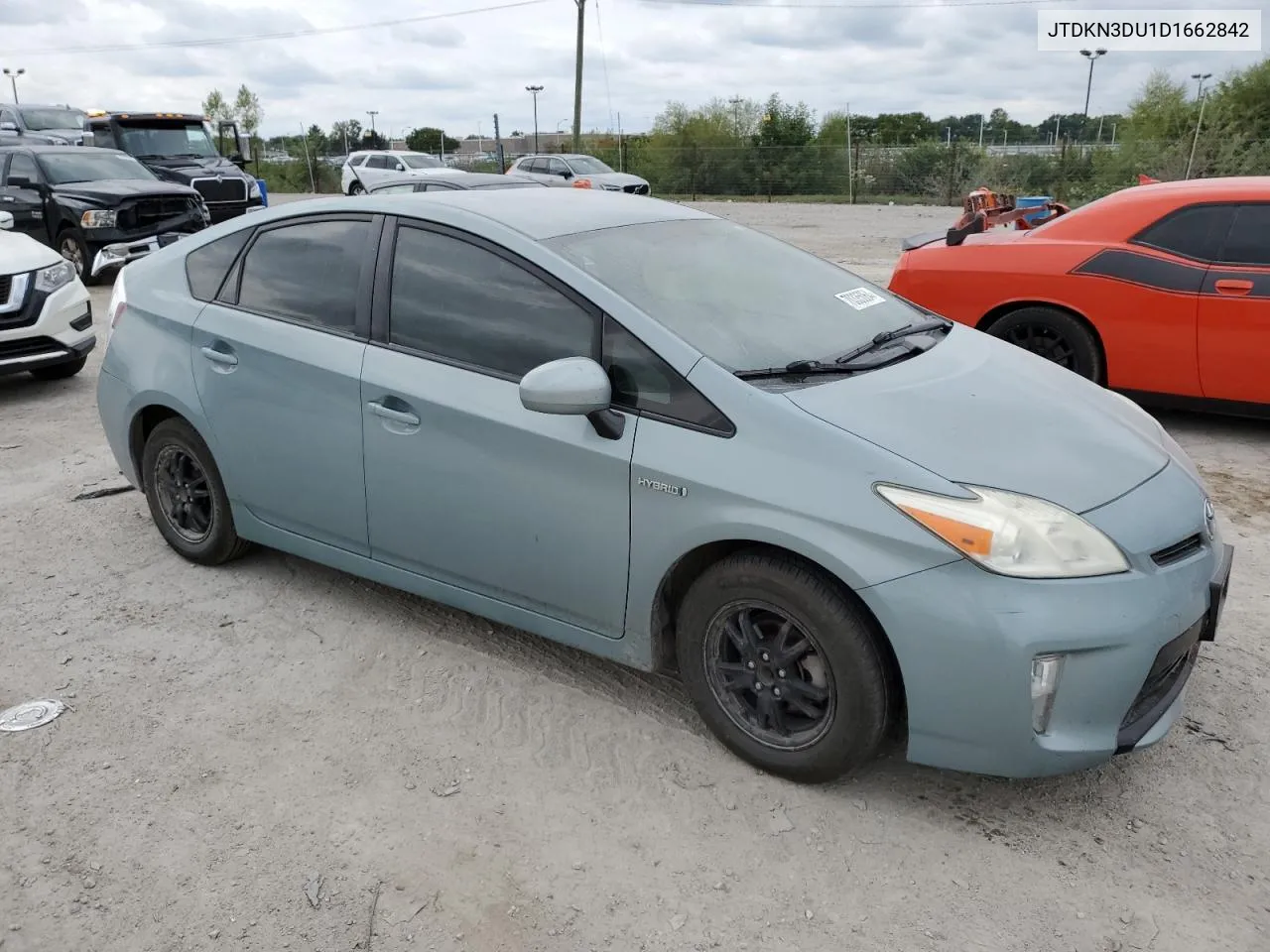 JTDKN3DU1D1662842 2013 Toyota Prius