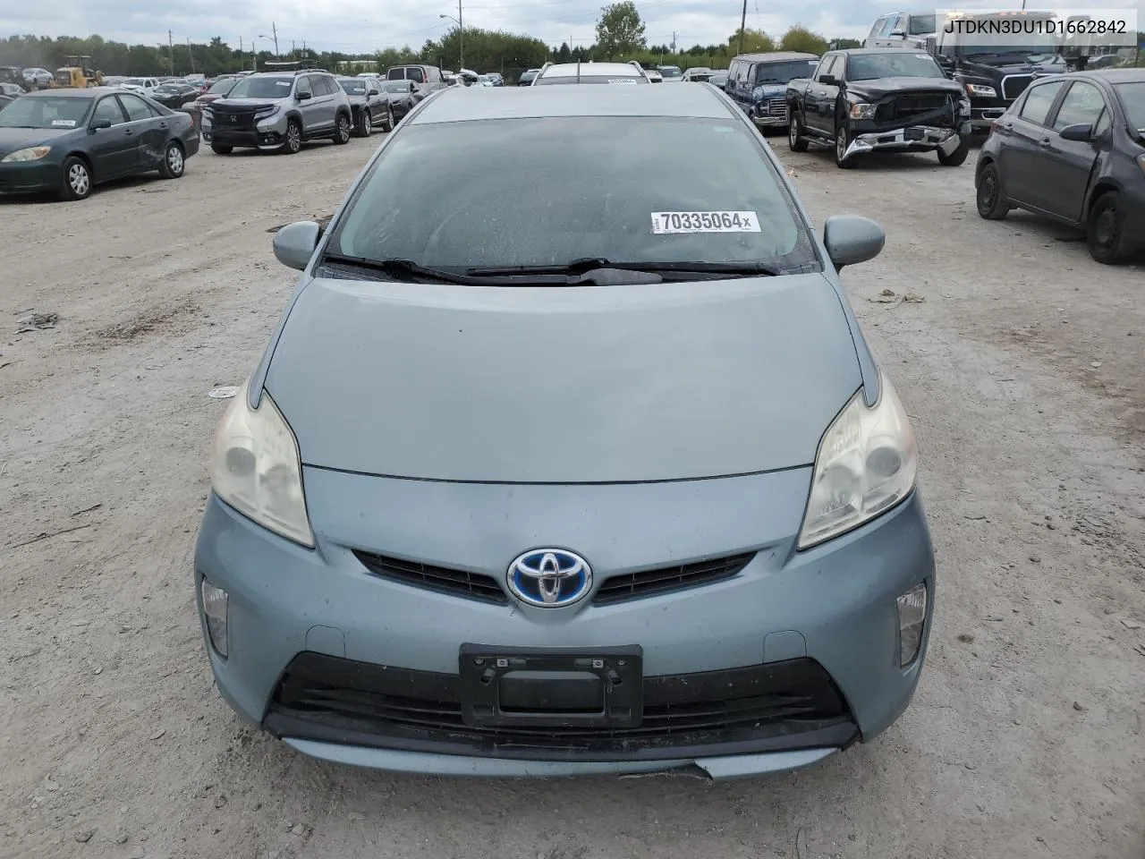 JTDKN3DU1D1662842 2013 Toyota Prius