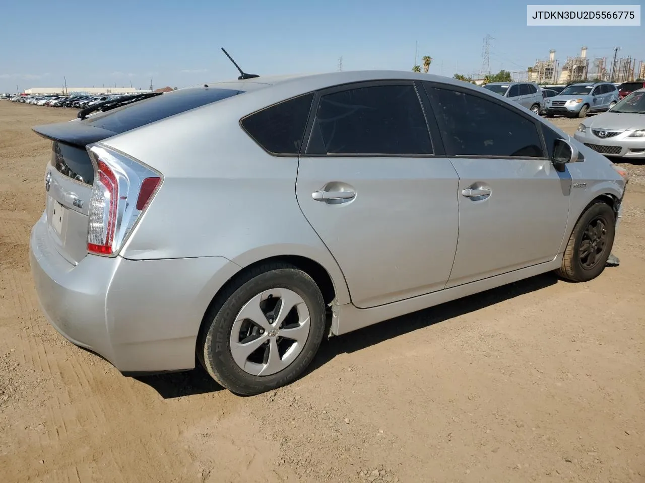 2013 Toyota Prius VIN: JTDKN3DU2D5566775 Lot: 70338574