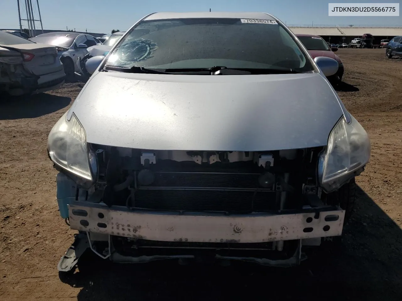 JTDKN3DU2D5566775 2013 Toyota Prius