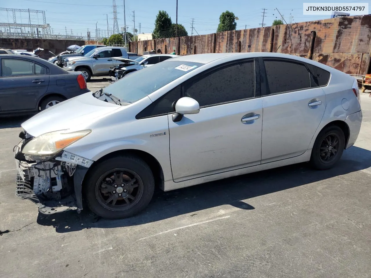 2013 Toyota Prius VIN: JTDKN3DU8D5574797 Lot: 70438284