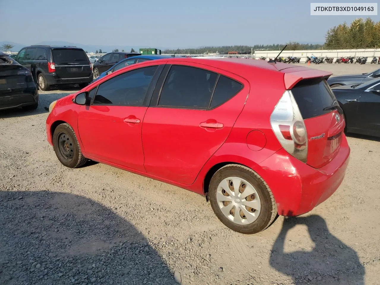 2013 Toyota Prius C VIN: JTDKDTB3XD1049163 Lot: 70465484