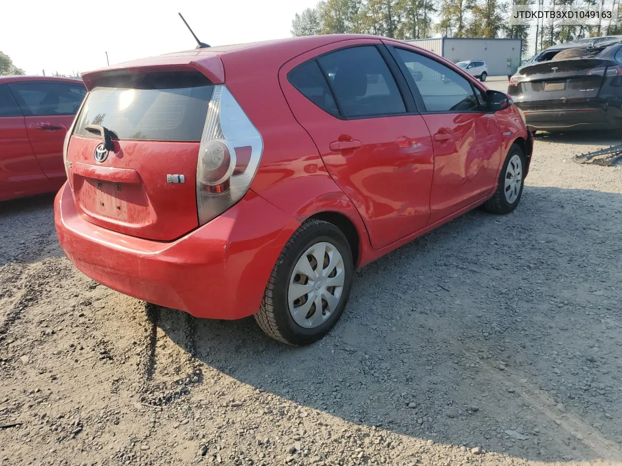 2013 Toyota Prius C VIN: JTDKDTB3XD1049163 Lot: 70465484