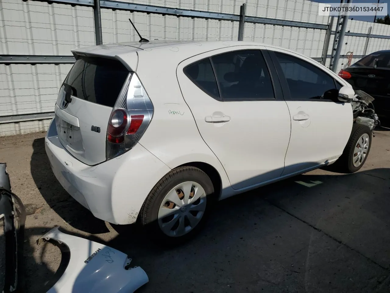 2013 Toyota Prius C VIN: JTDKDTB36D1534447 Lot: 70487194