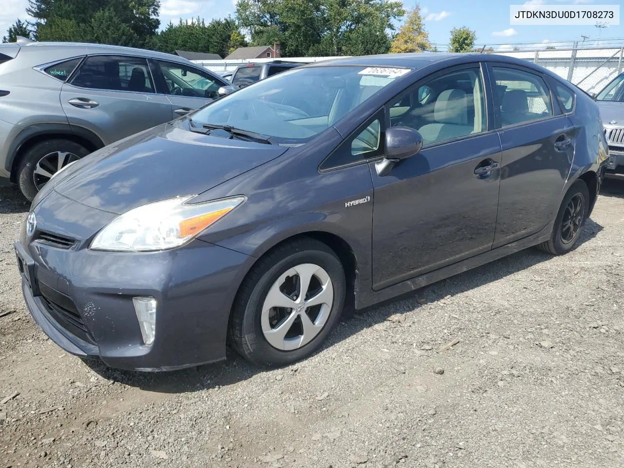 2013 Toyota Prius VIN: JTDKN3DU0D1708273 Lot: 70636164