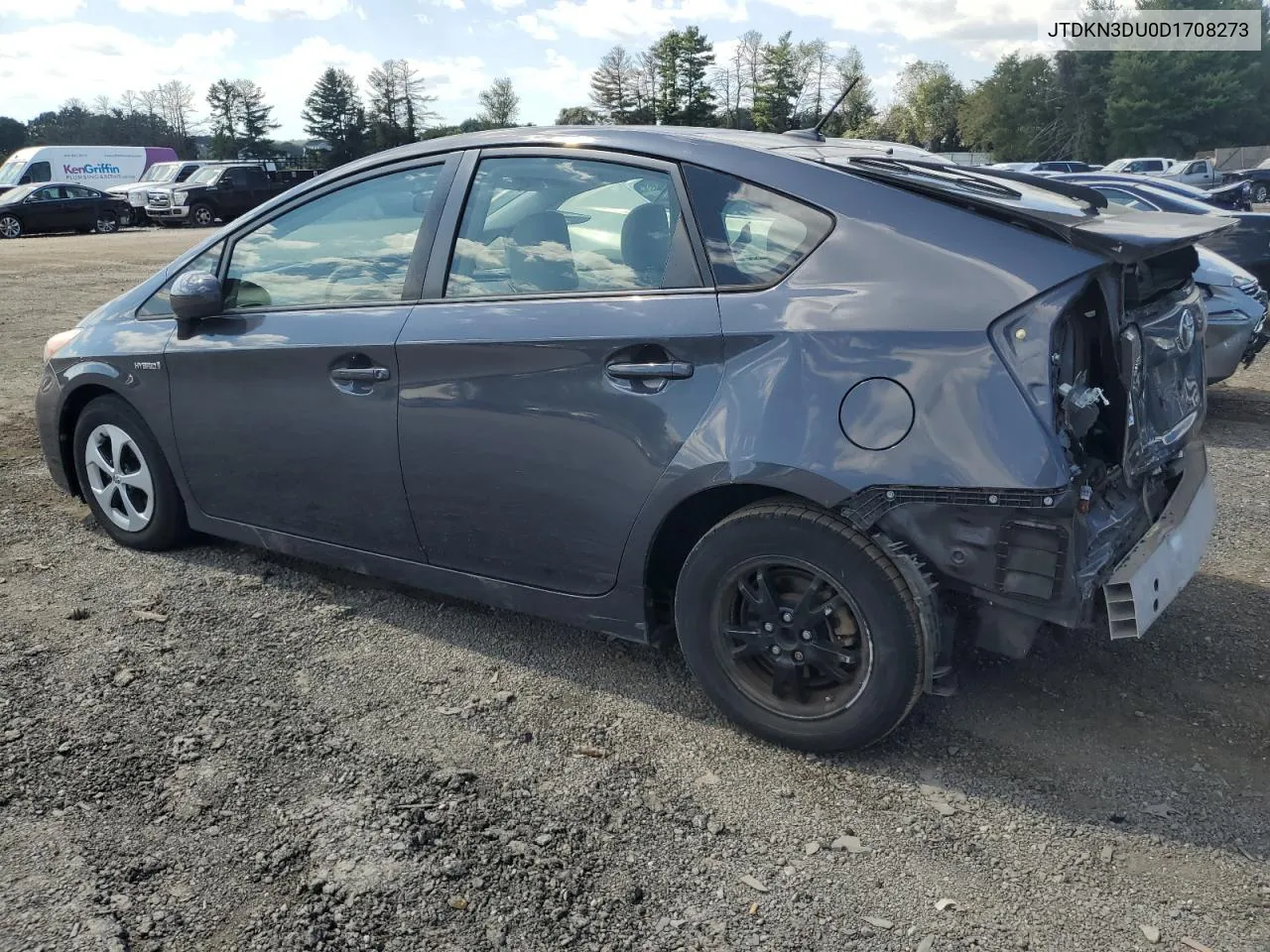 JTDKN3DU0D1708273 2013 Toyota Prius