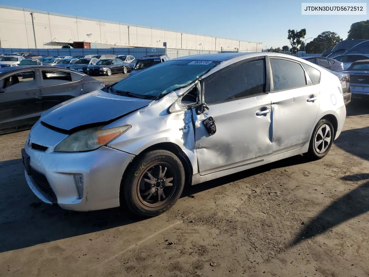 JTDKN3DU7D5672512 2013 Toyota Prius