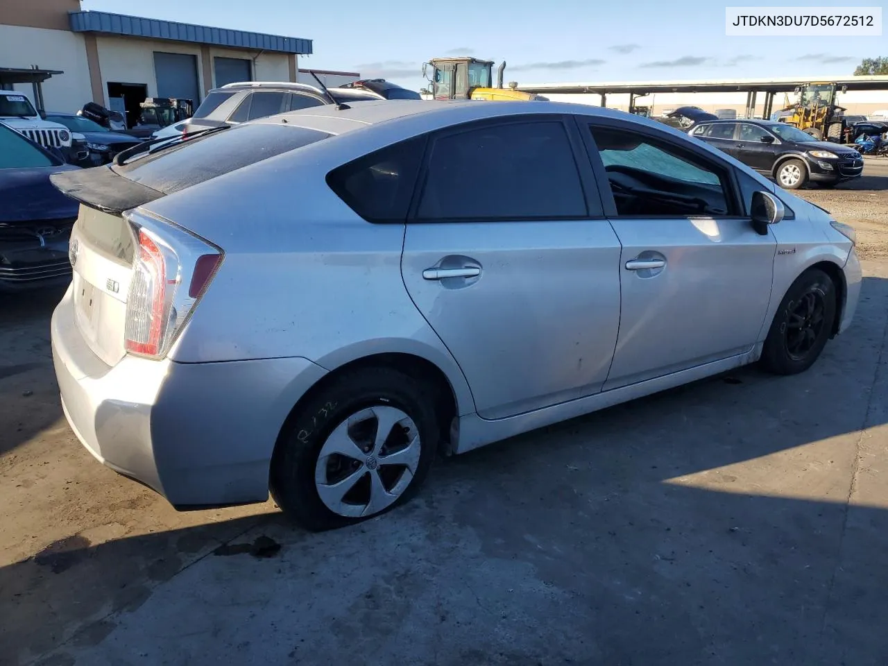 2013 Toyota Prius VIN: JTDKN3DU7D5672512 Lot: 70636704