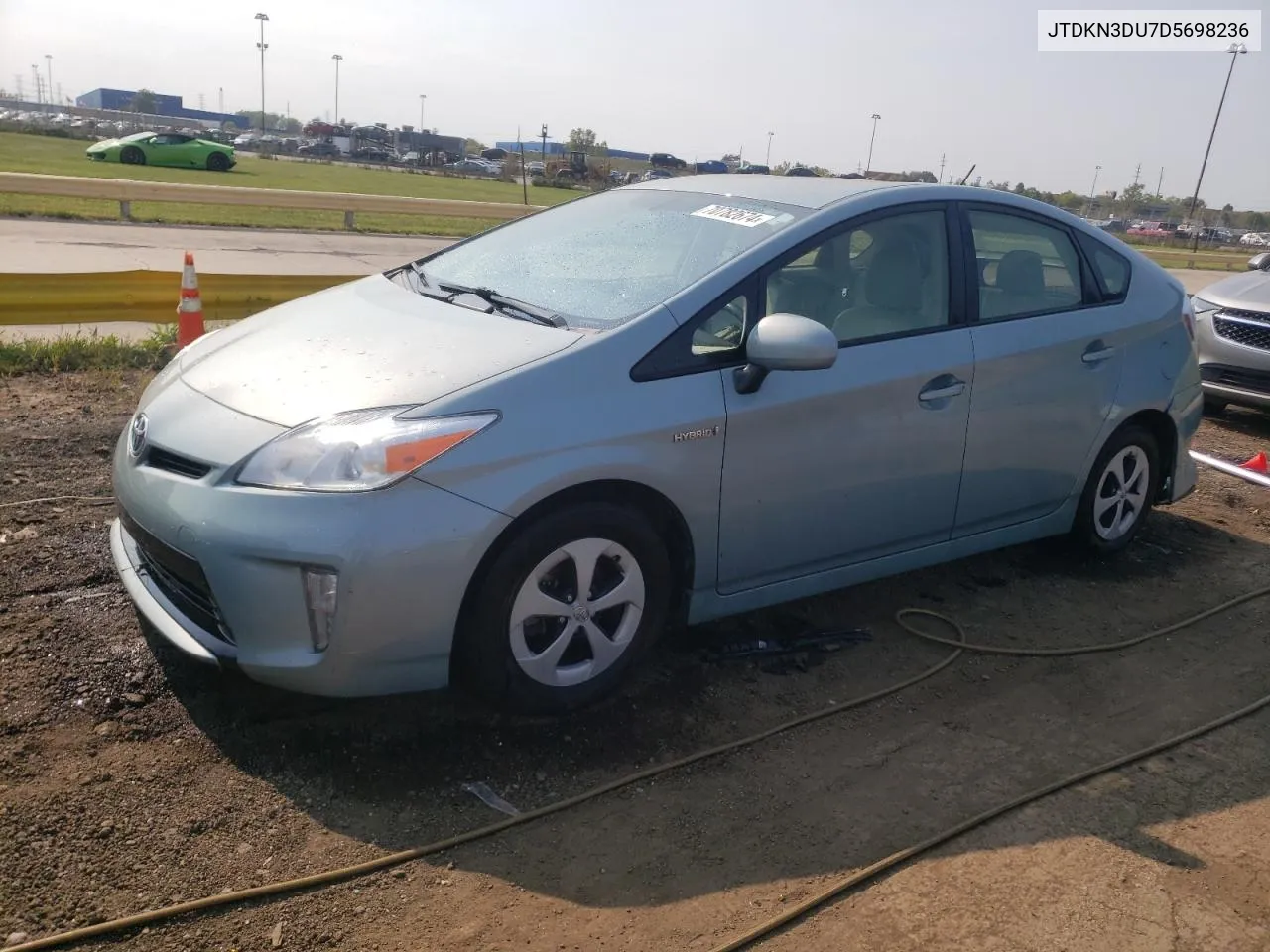 2013 Toyota Prius VIN: JTDKN3DU7D5698236 Lot: 70782674