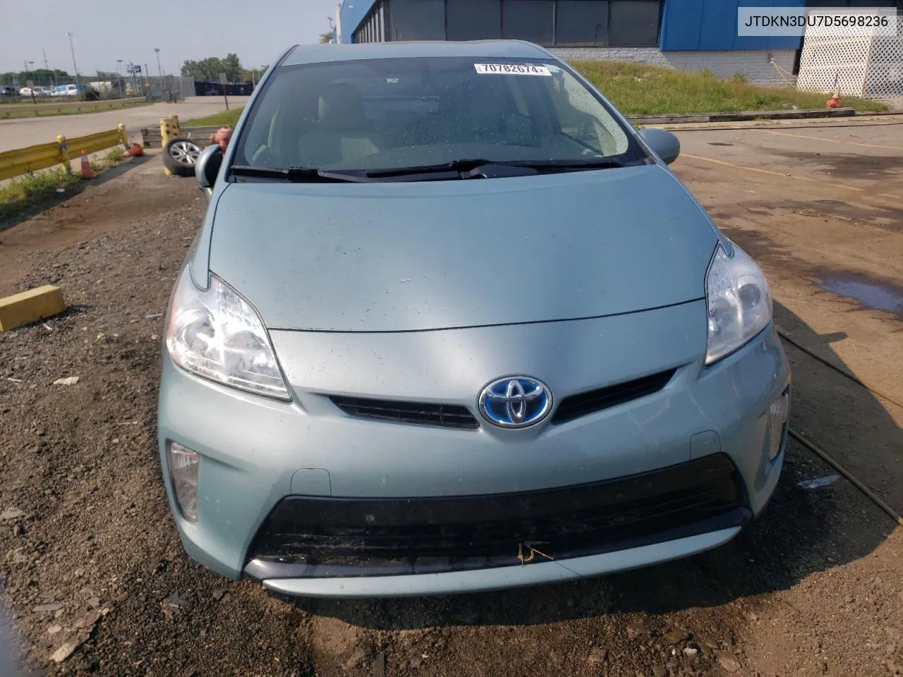 2013 Toyota Prius VIN: JTDKN3DU7D5698236 Lot: 70782674