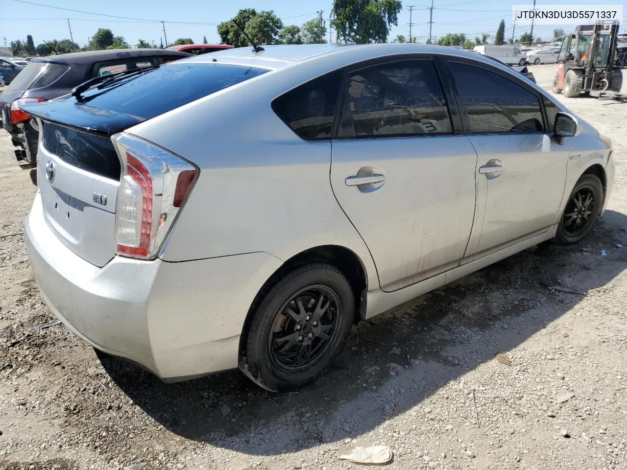 2013 Toyota Prius VIN: JTDKN3DU3D5571337 Lot: 70852004