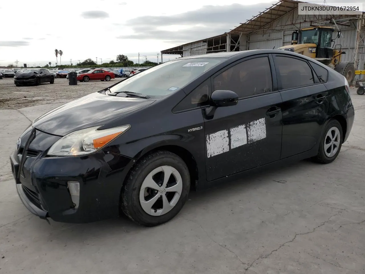 2013 Toyota Prius VIN: JTDKN3DU7D1672954 Lot: 70891134