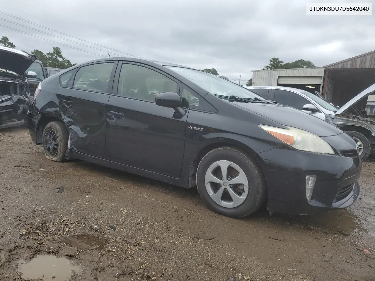 2013 Toyota Prius VIN: JTDKN3DU7D5642040 Lot: 70923594