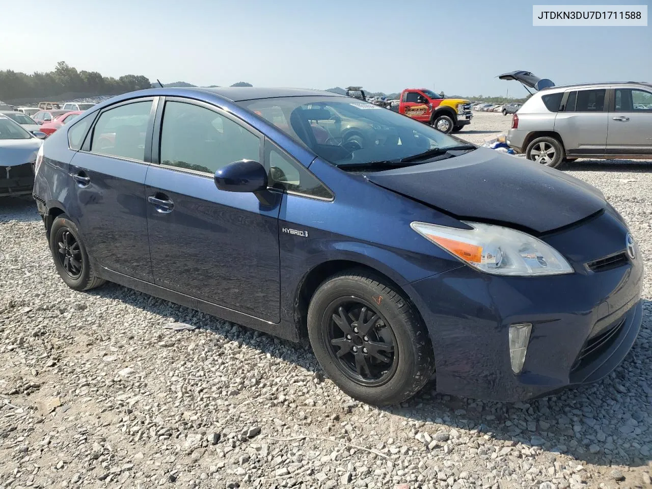 JTDKN3DU7D1711588 2013 Toyota Prius