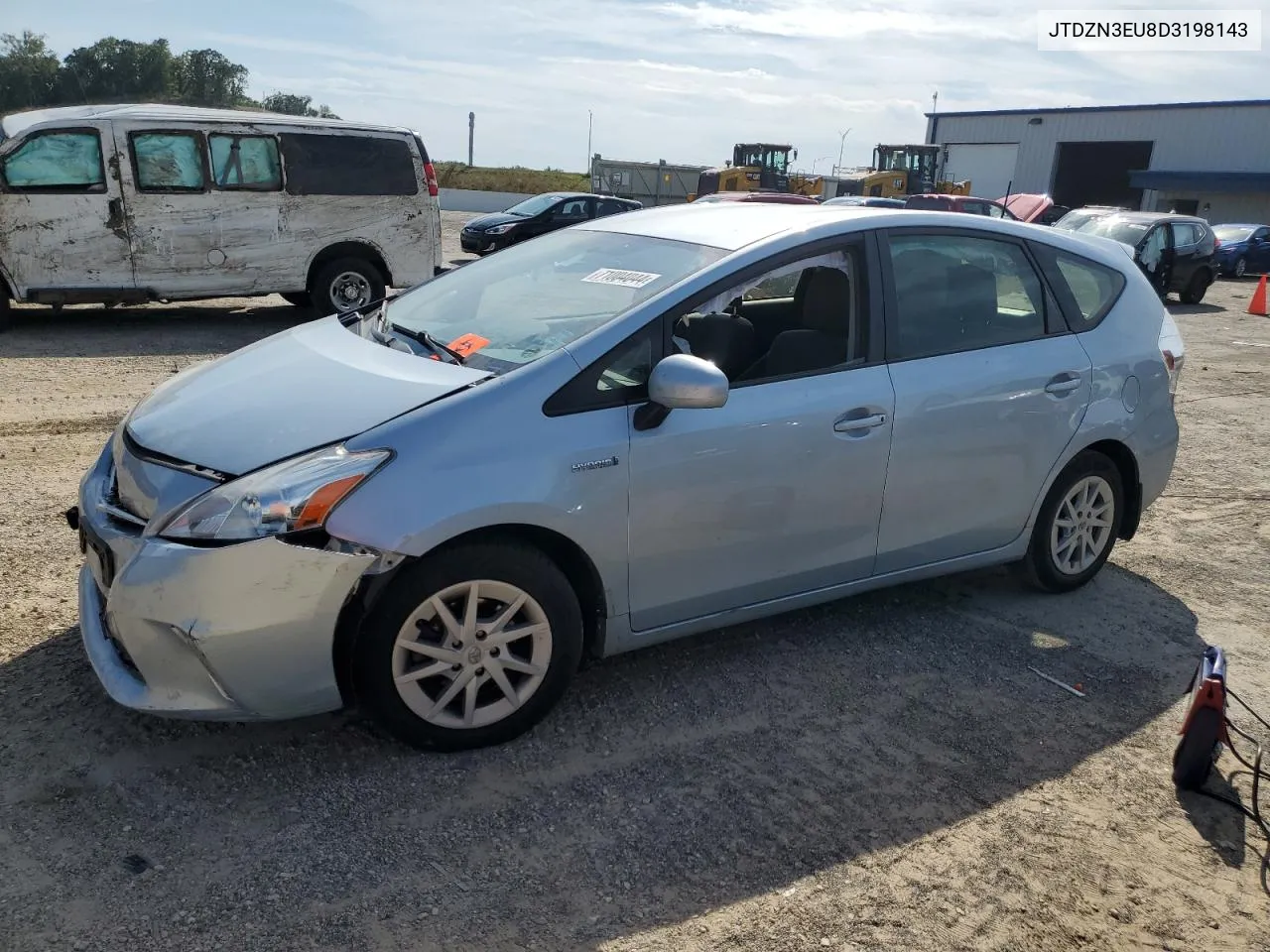 2013 Toyota Prius V VIN: JTDZN3EU8D3198143 Lot: 71004044