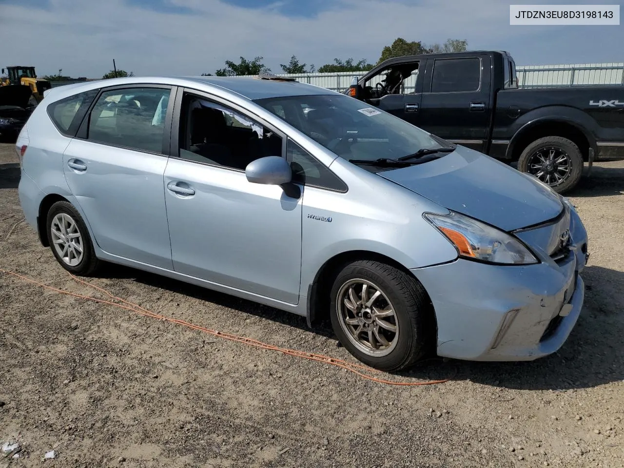 2013 Toyota Prius V VIN: JTDZN3EU8D3198143 Lot: 71004044