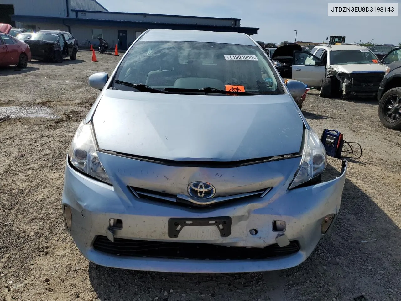 2013 Toyota Prius V VIN: JTDZN3EU8D3198143 Lot: 71004044