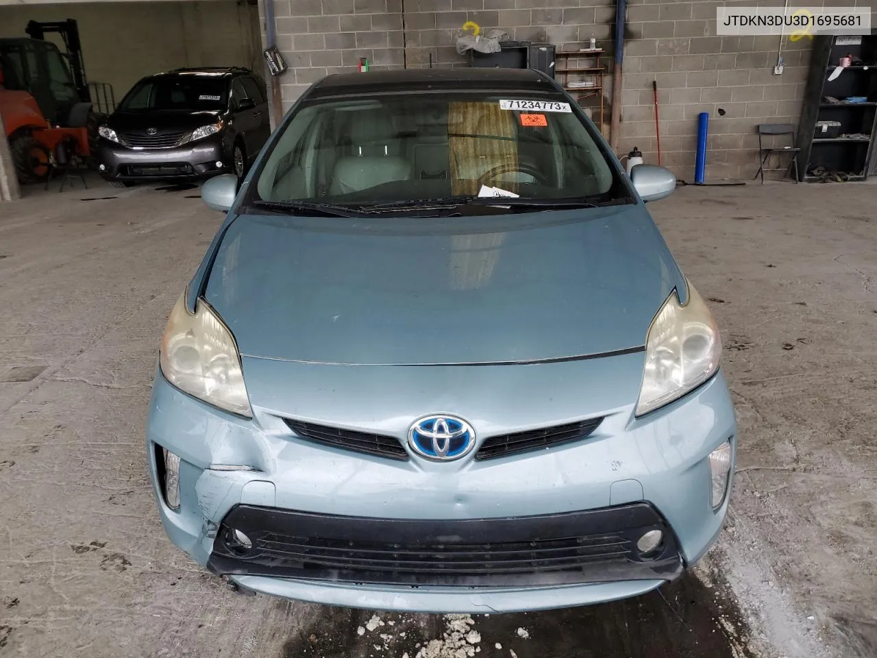 2013 Toyota Prius VIN: JTDKN3DU3D1695681 Lot: 71234773