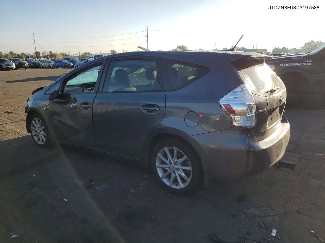 2013 Toyota Prius V VIN: JTDZN3EU8D3197588 Lot: 71239234