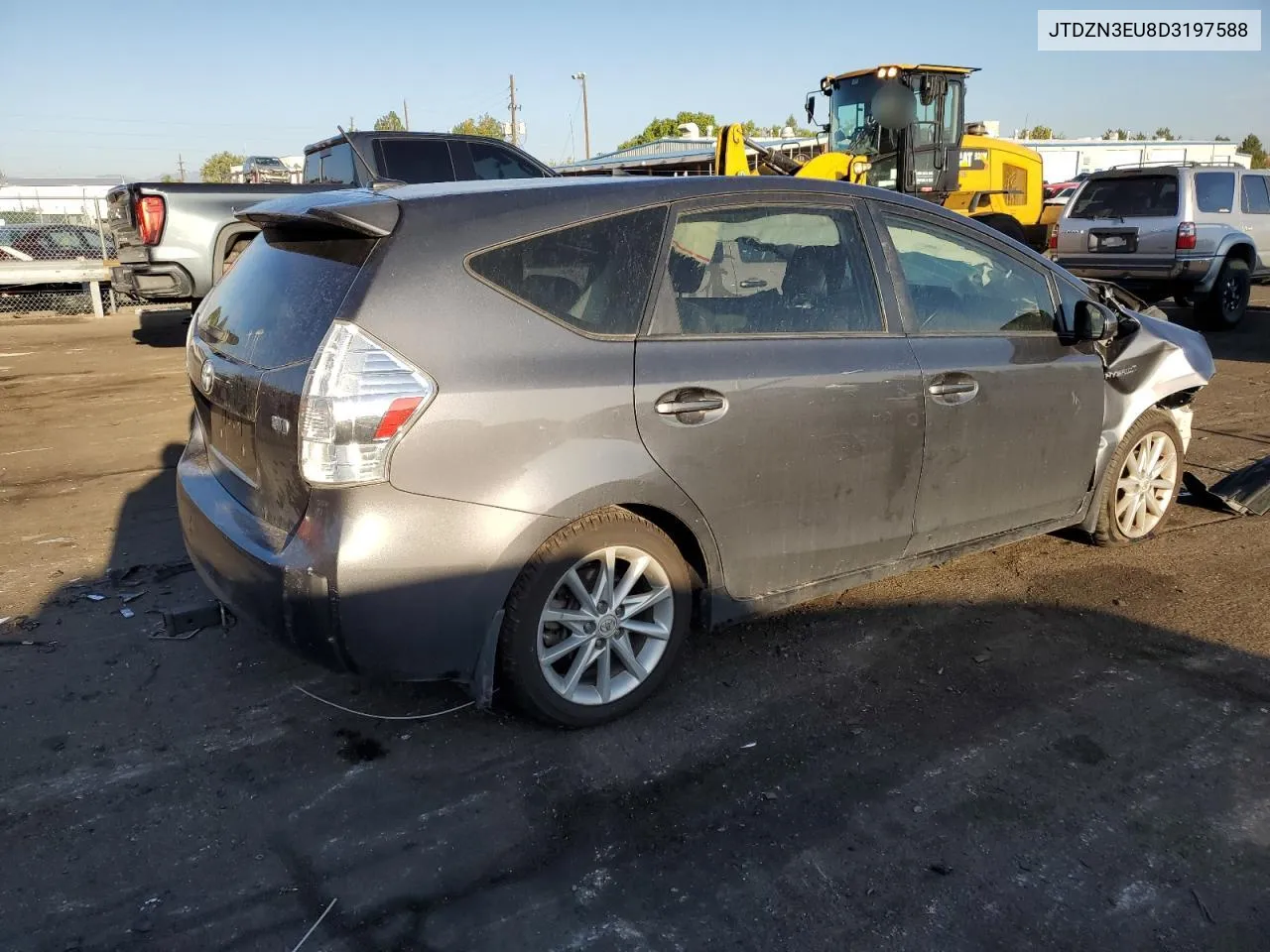 2013 Toyota Prius V VIN: JTDZN3EU8D3197588 Lot: 71239234