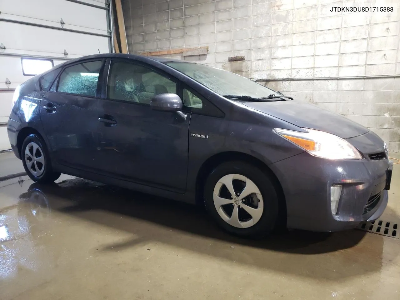 2013 Toyota Prius VIN: JTDKN3DU8D1715388 Lot: 71297744