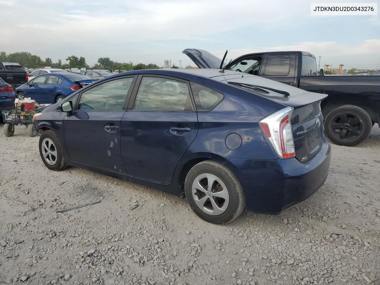 2013 Toyota Prius VIN: JTDKN3DU2D0343276 Lot: 71354774