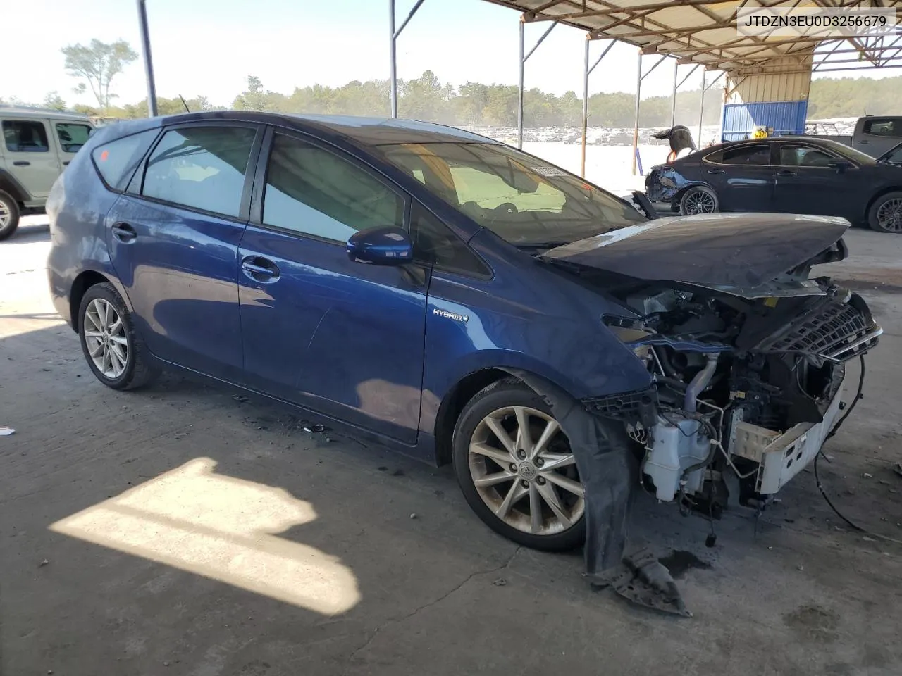 2013 Toyota Prius V VIN: JTDZN3EU0D3256679 Lot: 71372254