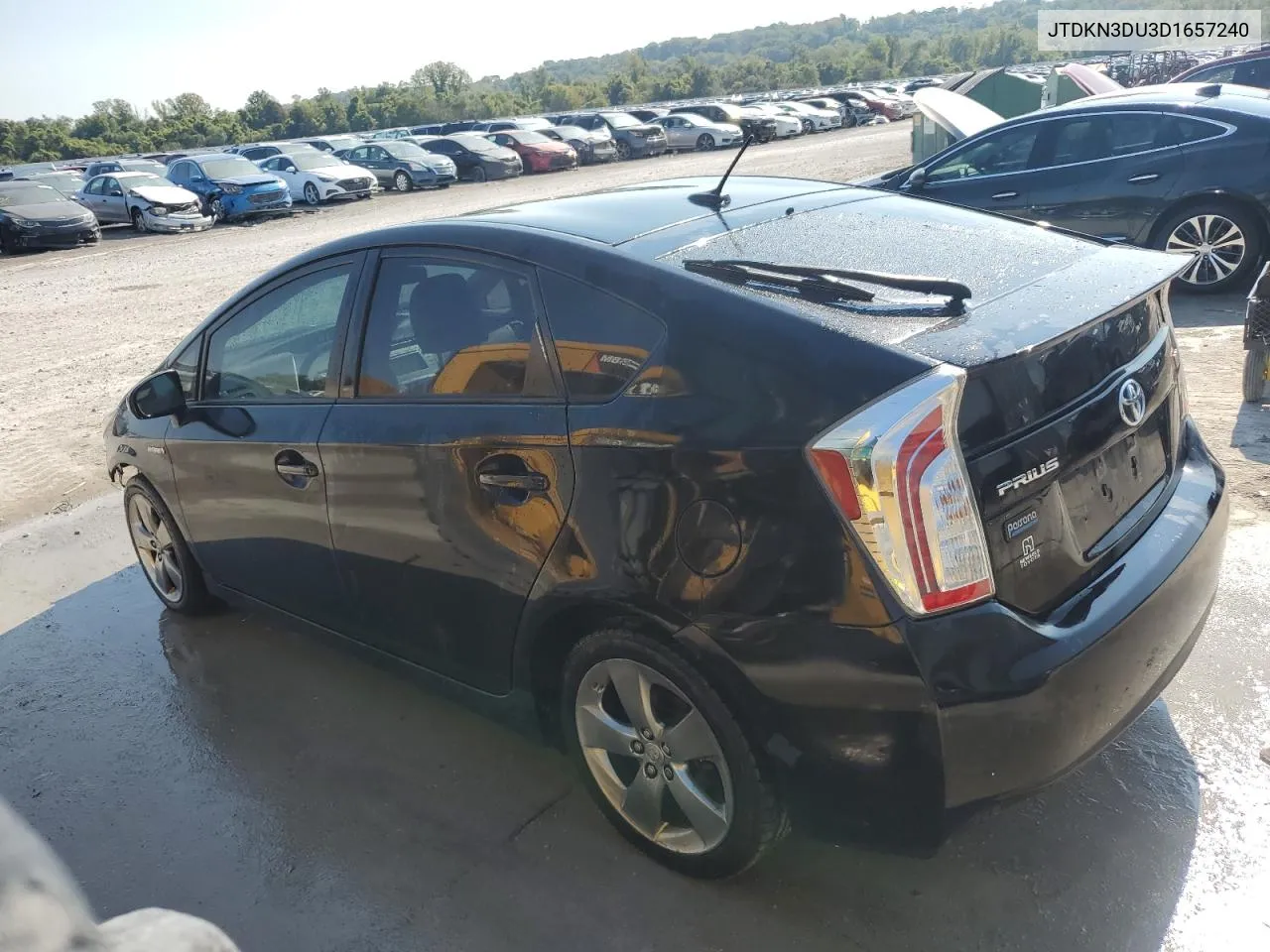 2013 Toyota Prius VIN: JTDKN3DU3D1657240 Lot: 71421664