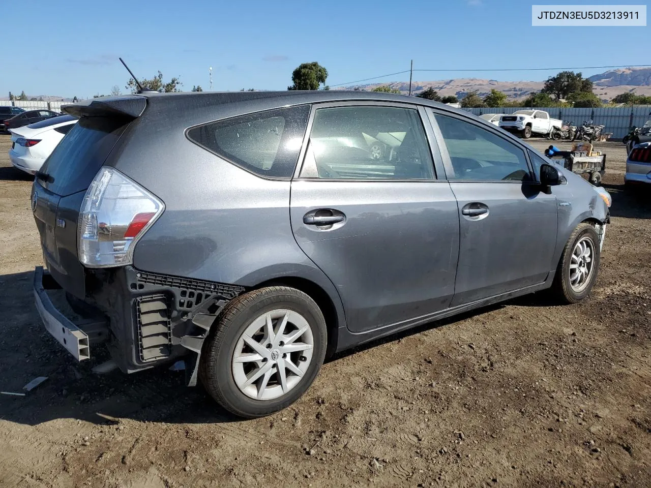 2013 Toyota Prius V VIN: JTDZN3EU5D3213911 Lot: 71438384