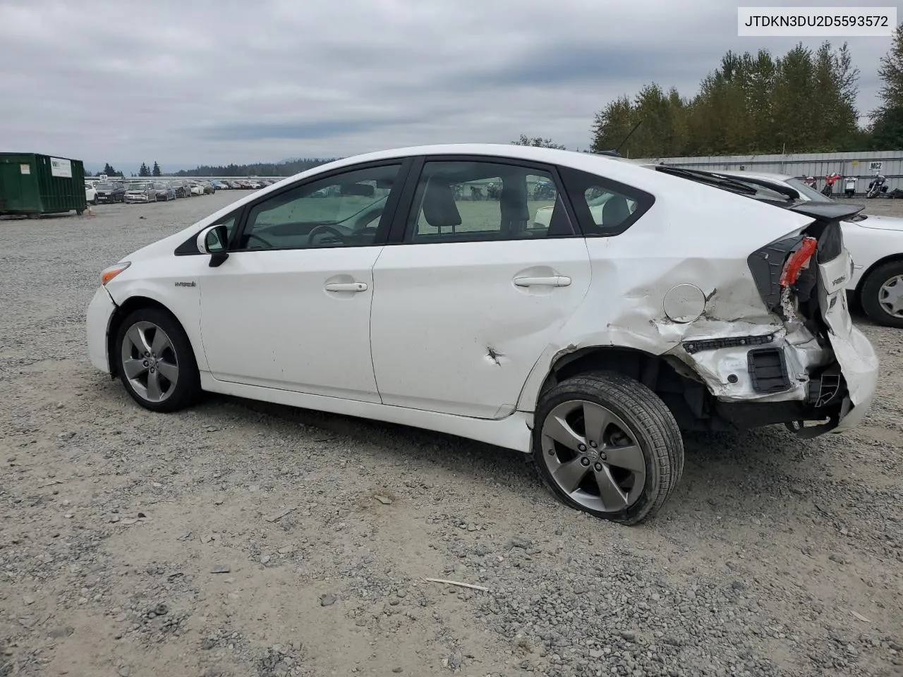 2013 Toyota Prius VIN: JTDKN3DU2D5593572 Lot: 71456014