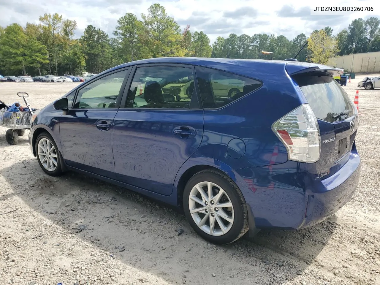 JTDZN3EU8D3260706 2013 Toyota Prius V