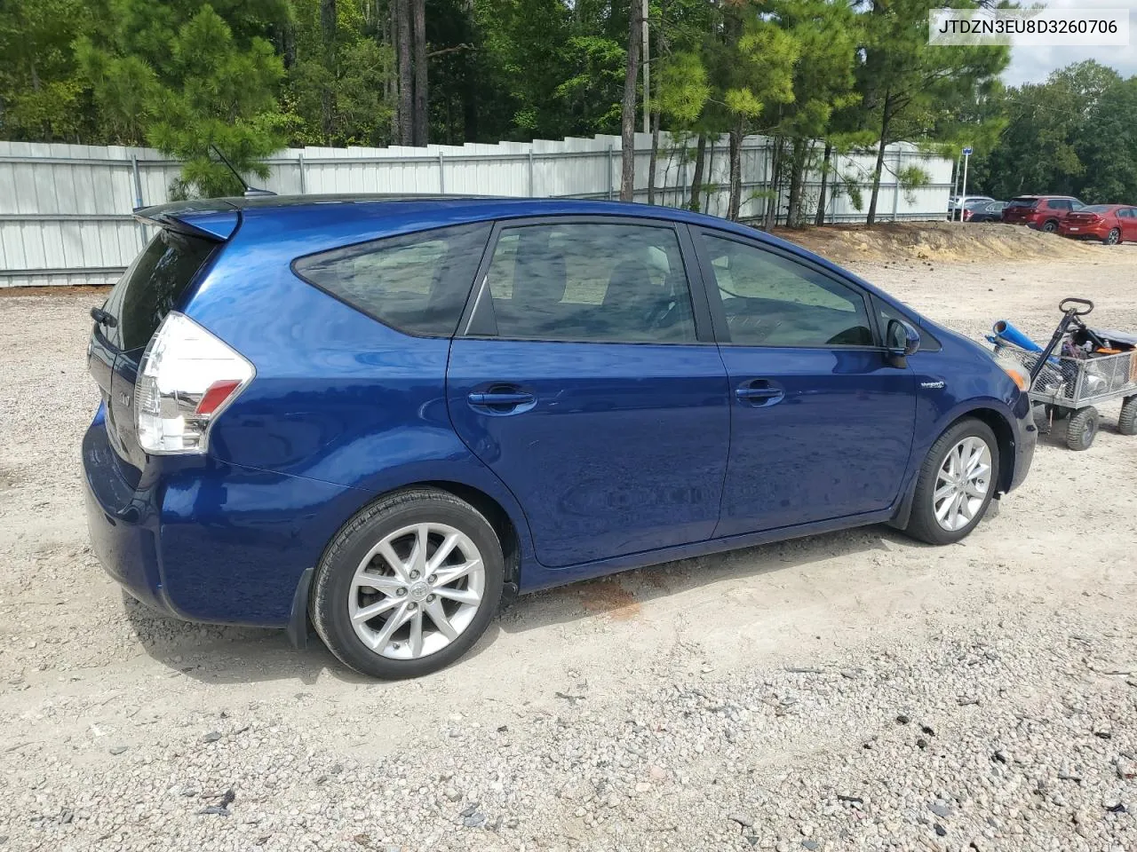 JTDZN3EU8D3260706 2013 Toyota Prius V